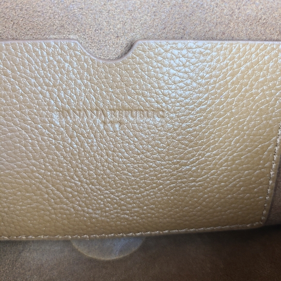 Banana Republic Factory Brown Leather Suede Crossbody Belt Bag - Picture 7 of 11